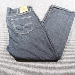 Levi’s 559 Jeans Mens 42x34 Dark Wash Relaxed Straight Red Tab